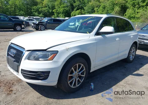 2012 Audi Q5 2.0T Premium z USA, uszkodzony, nr VIN WA1LFAFP6CA104992